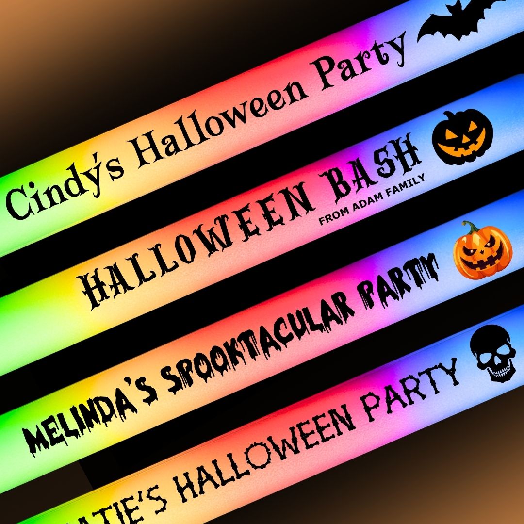 Custom-Made Glow Sticks