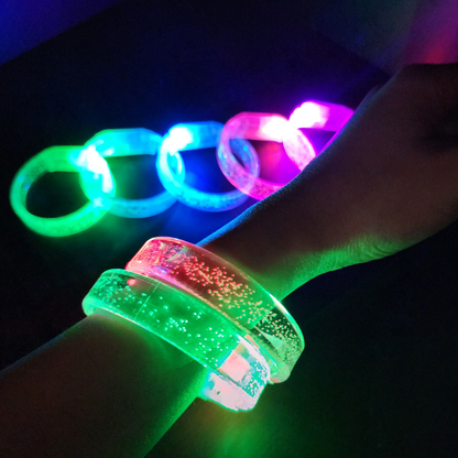 (Non personalised) Multicolour LED Glow Bracelet