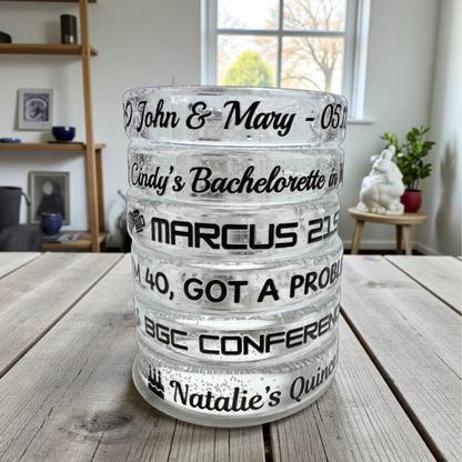 Personalised Multicolour LED Glow Bracelet